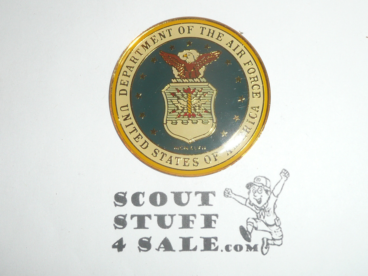 United States Air Force Refrigerator Magnet, 2" x 1/8"