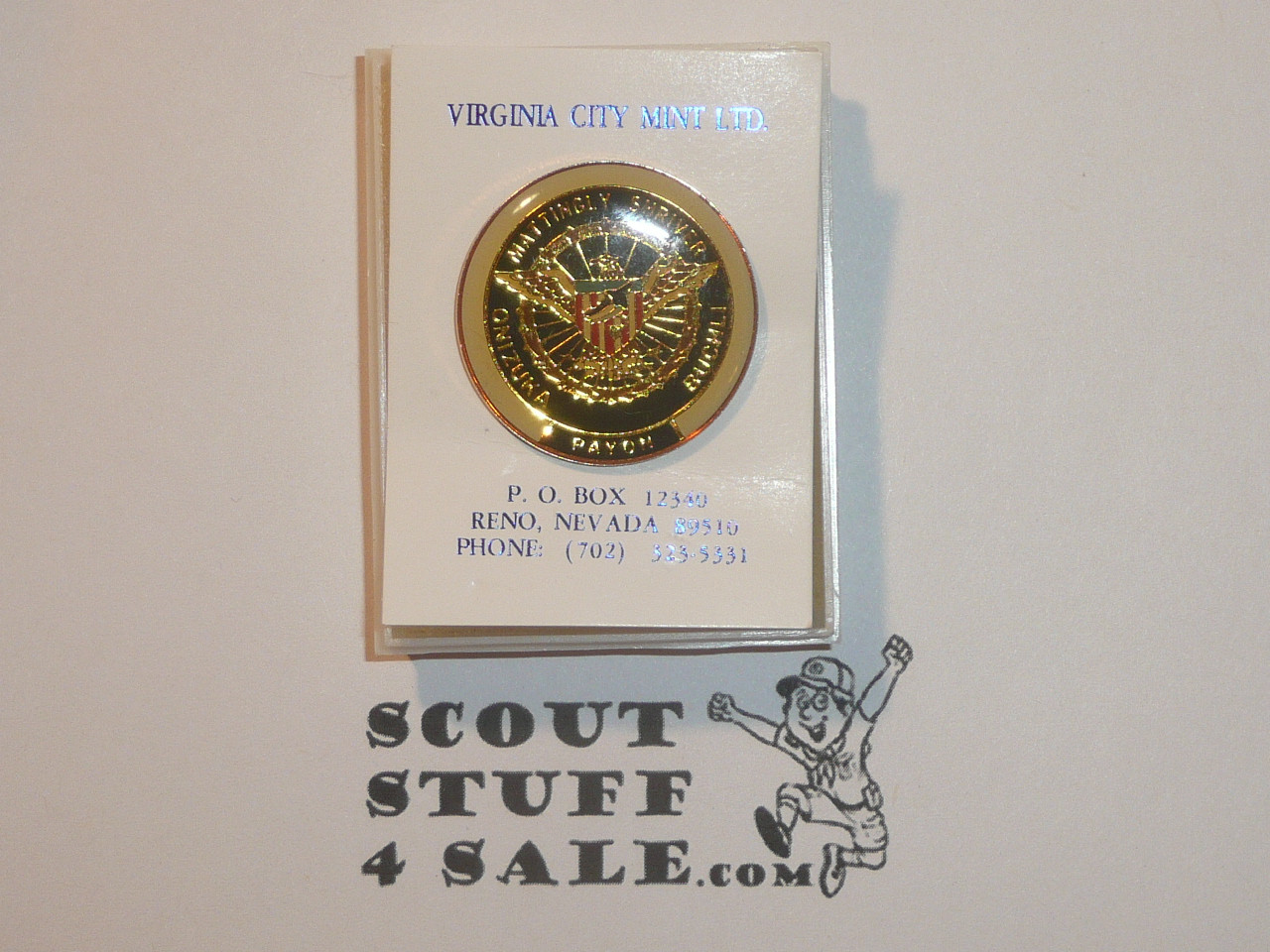 Space Shuttle Discovery Mission STS-10/51C (Jan 1985) Lapel Pin, NASA