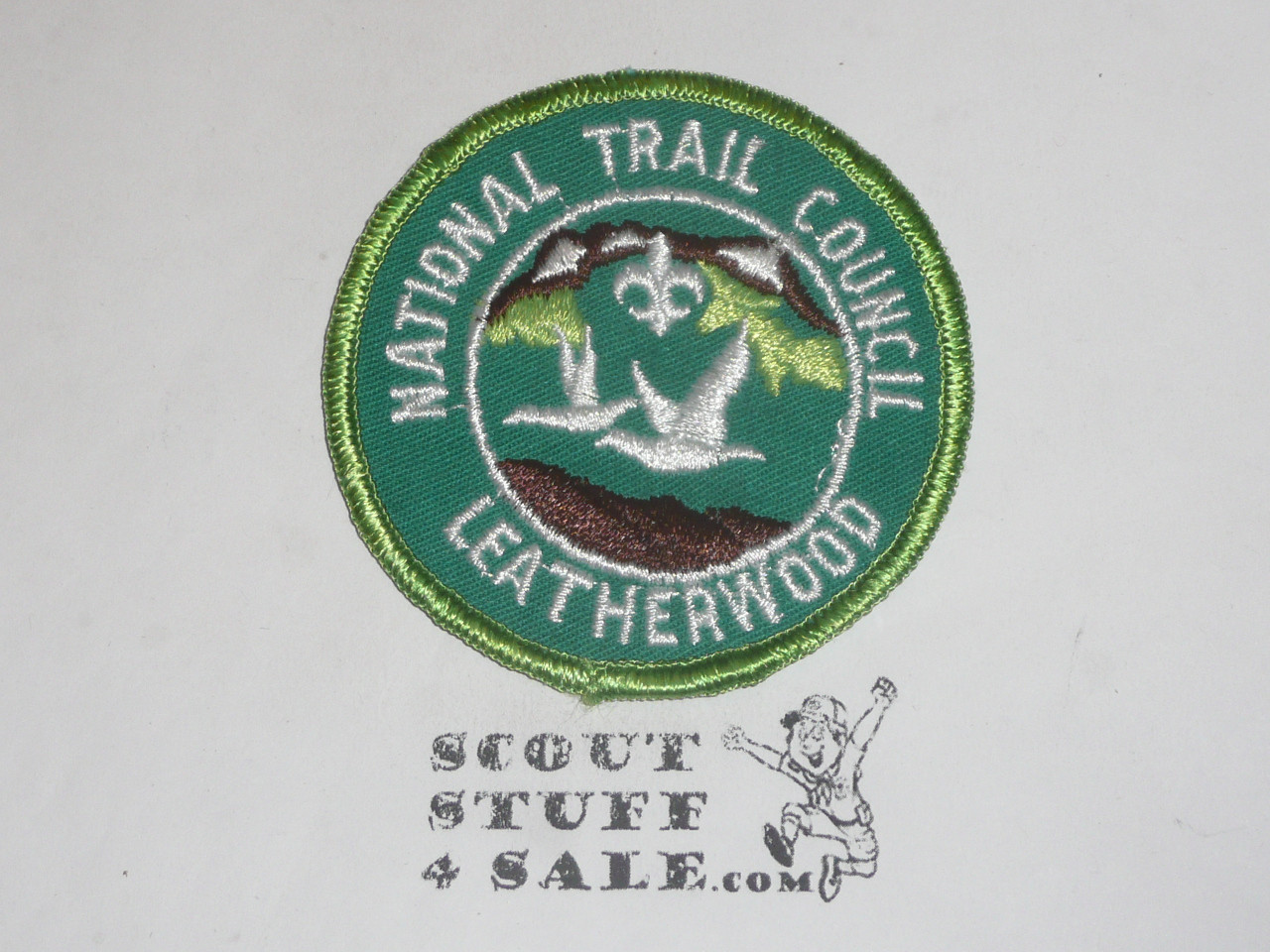 Camp Leatherwood Patch, National Trail Council, 1970's