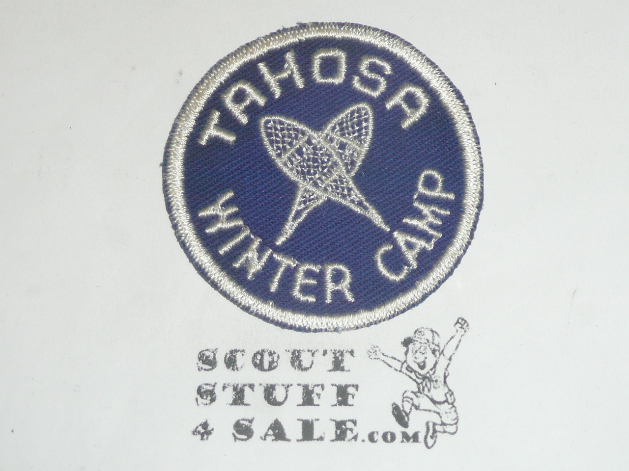 Tahosa Winter Camp Patch, c/e twill