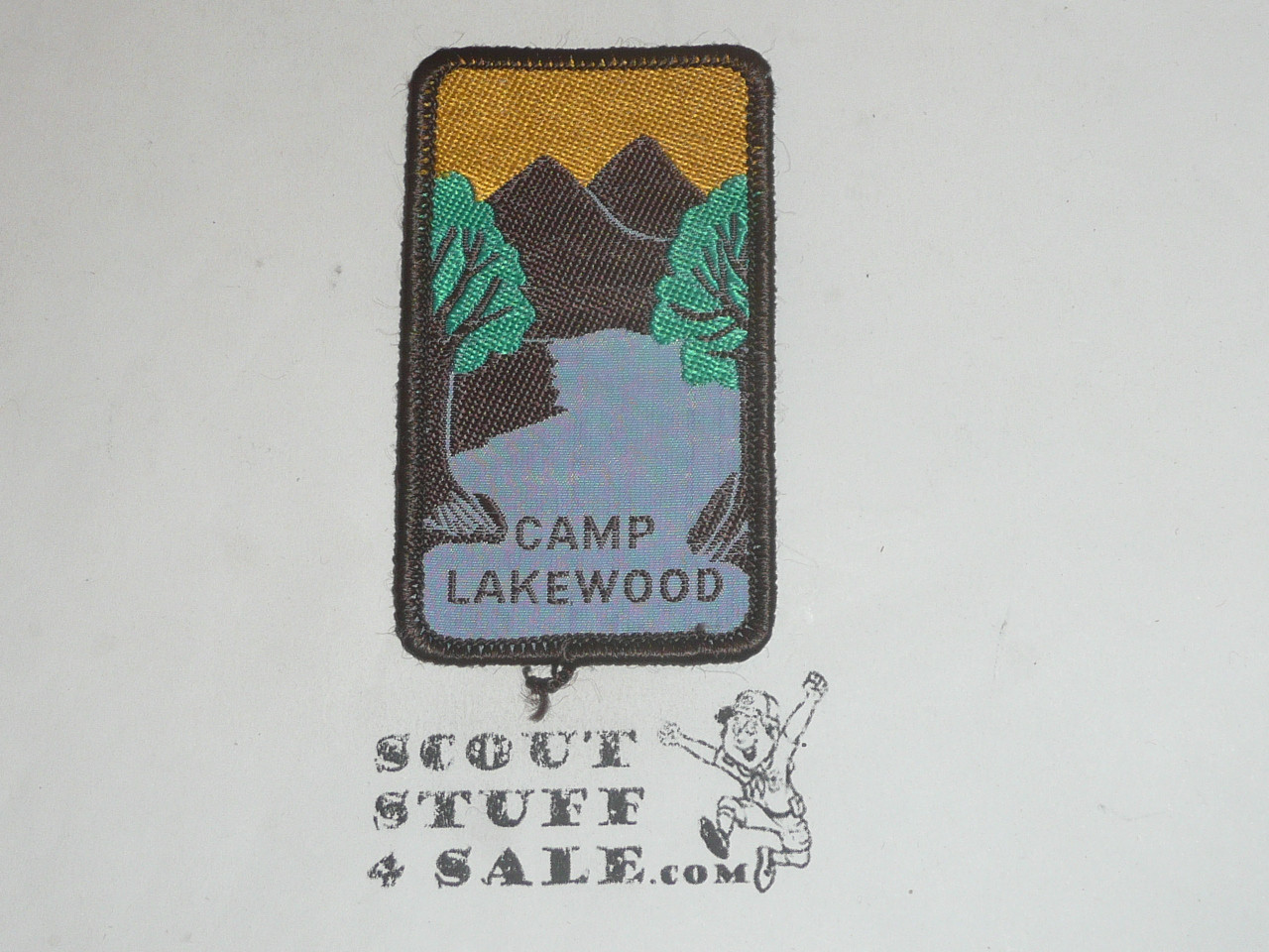Camp Lakewood Woven Patch - Boy Scout