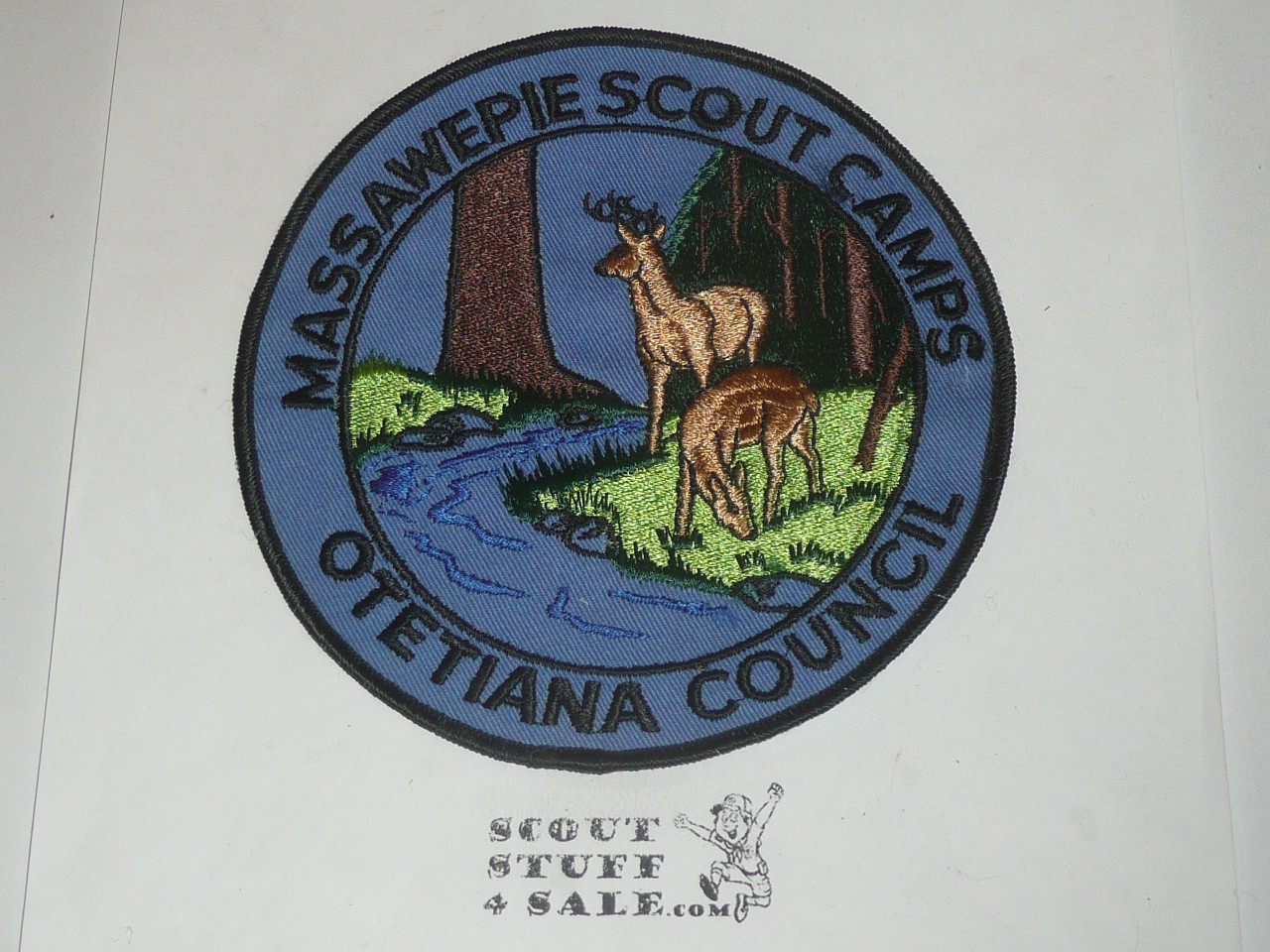 Massawepie Scout Camps Jacket Patch, Otetiana Council
