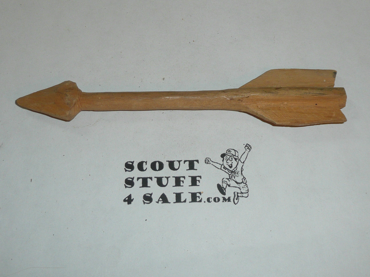 Carved Wood Arrow