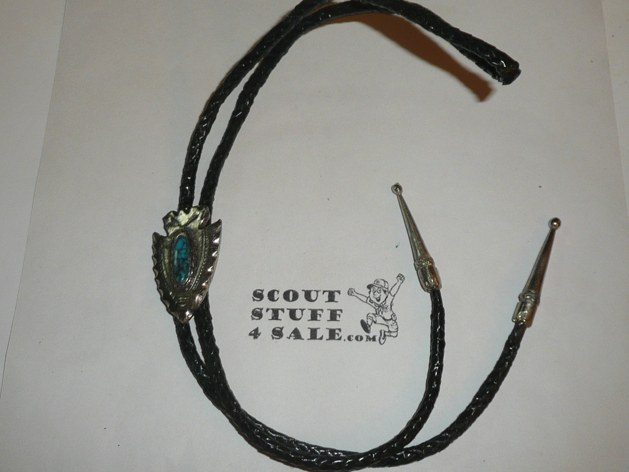 Arrowhead with Turqoise Bolo Tie, Southwest Styling
