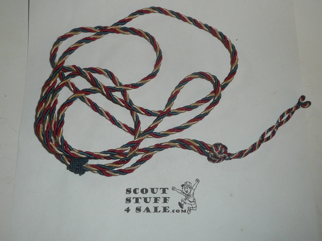 Braided Cord Necklace Key Chain / Whistle Project