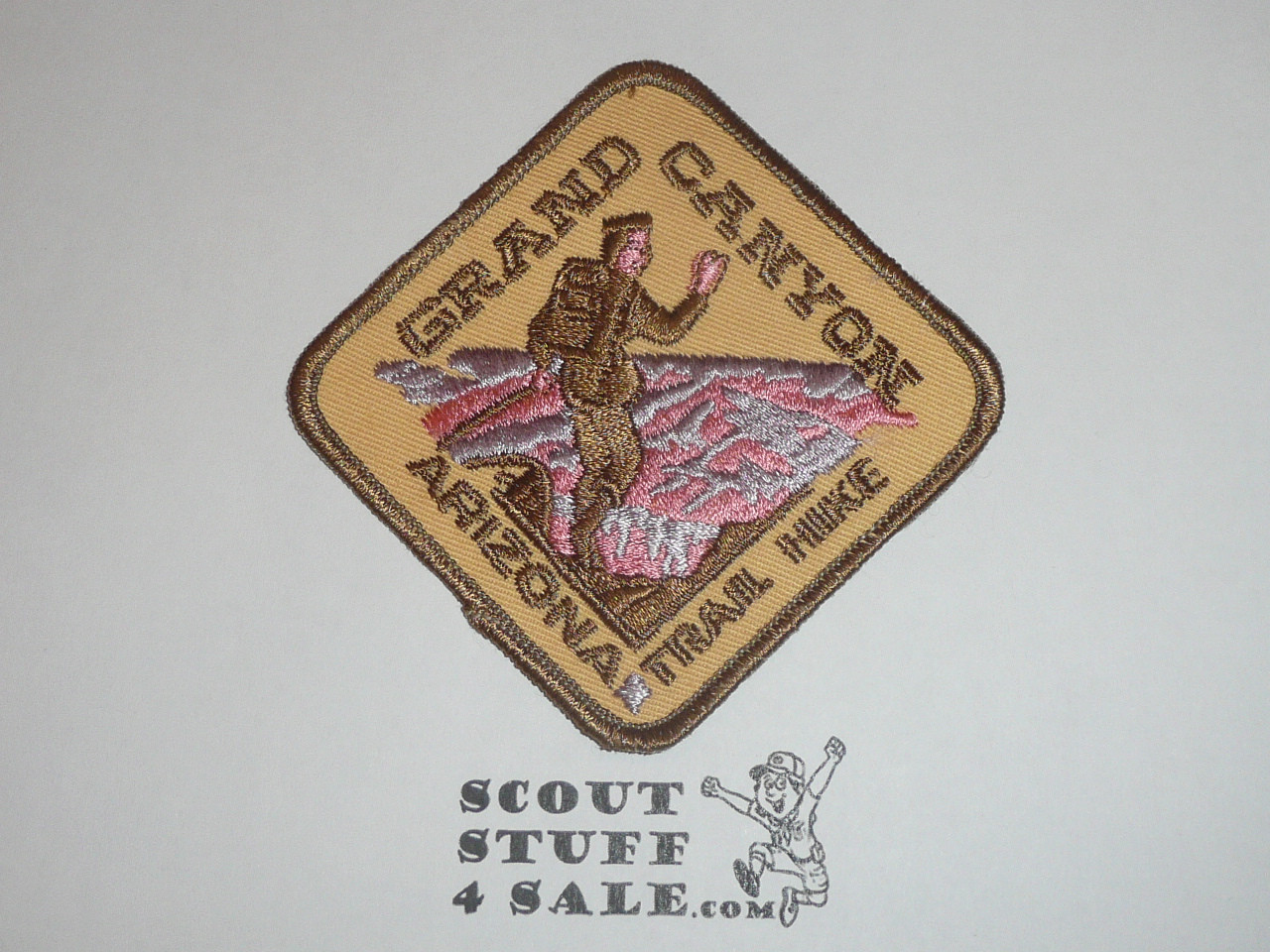 Grand Canyon Trail Hike High Adventure Team (HAT) Award Patch, early issue