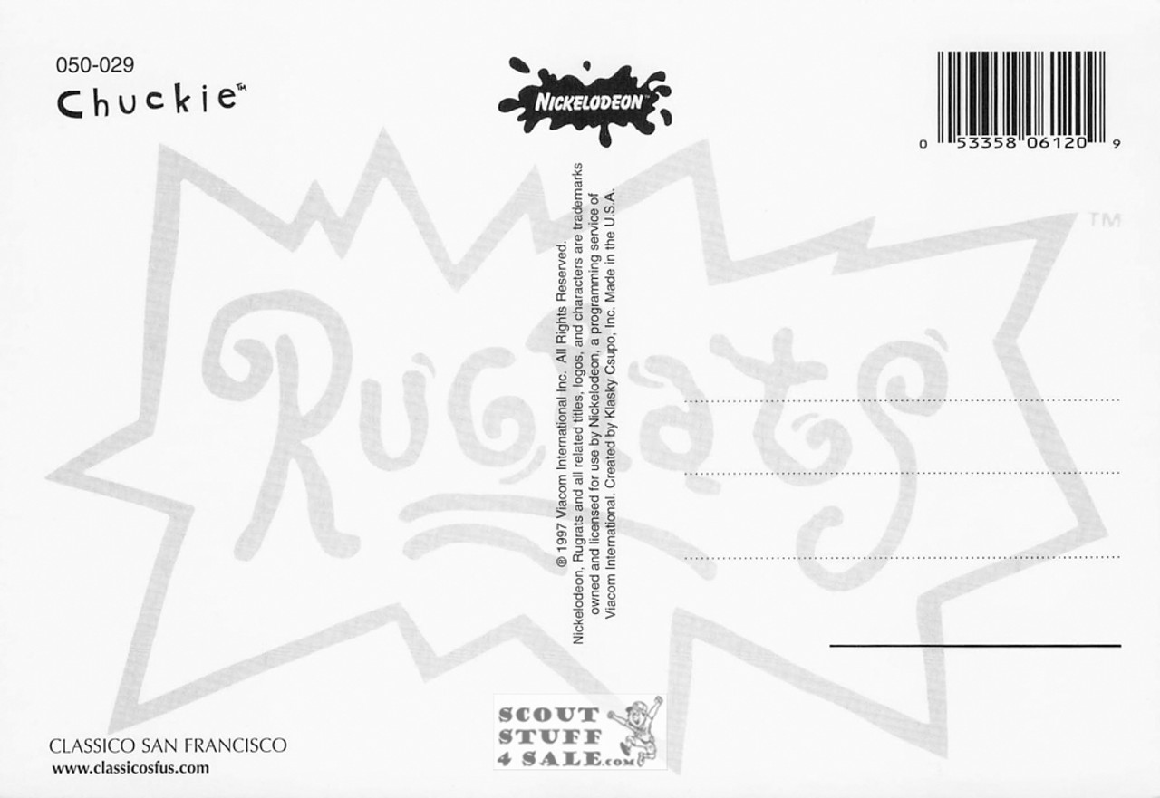 Nickelodeon Rugrats Post Card of By Classico San Francisco #050-029