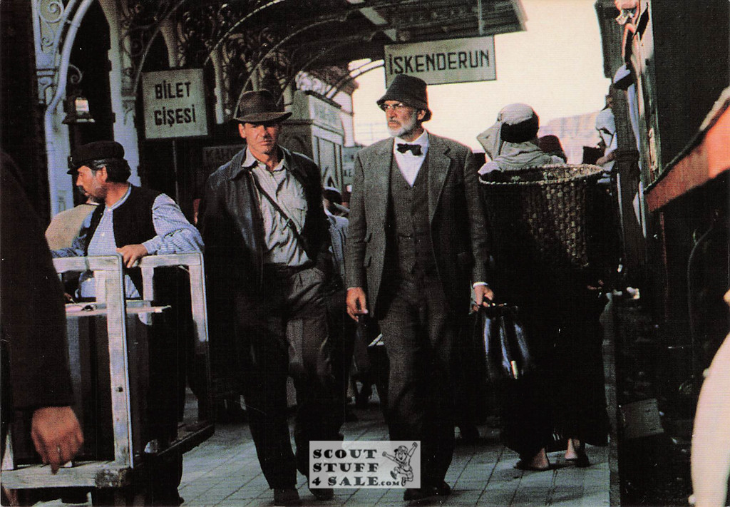 Indiana Jones Last Crusade Postcard by Classico San Francisco #105-033