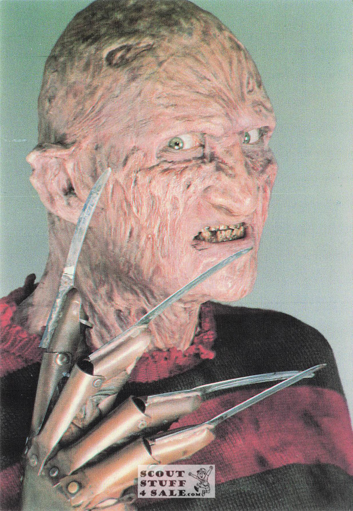 Nightmare on Elm Freddy Krueger Postcard by Classico San Francisco #105-092