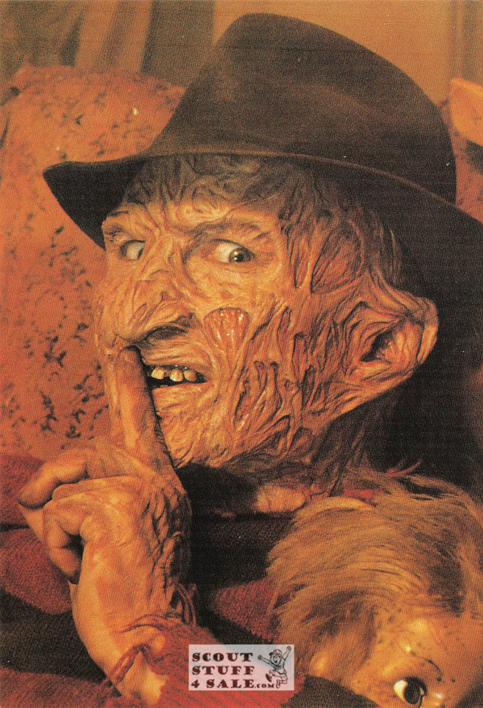 Nightmare on Elm Freddy Krueger Postcard by Classico San Francisco #105-093