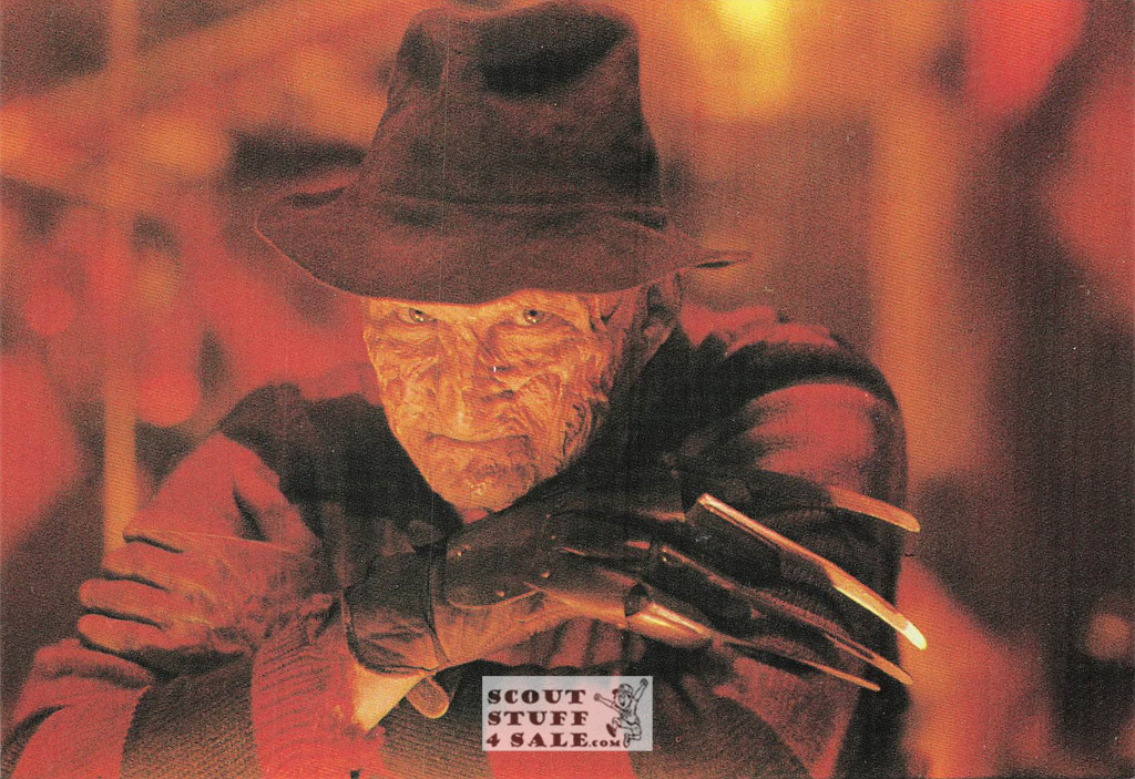 Nightmare on Elm Freddy Krueger Postcard by Classico San Francisco #105-095
