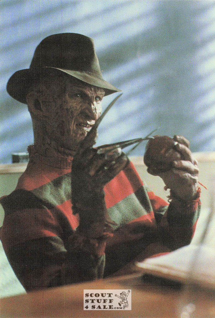 Nightmare on Elm Freddy Krueger Postcard by Classico San Francisco #105-098