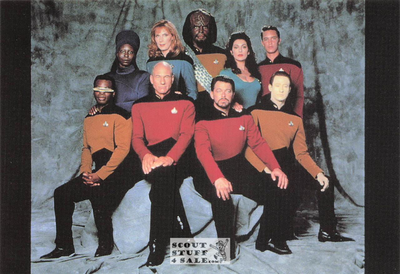 Star Trek Next Generation TV Series Postcard, Classico San Francisco #105-135