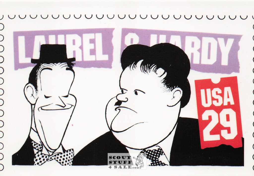 Laurel & Hardy Postcard by Classico San Francisco #105-157