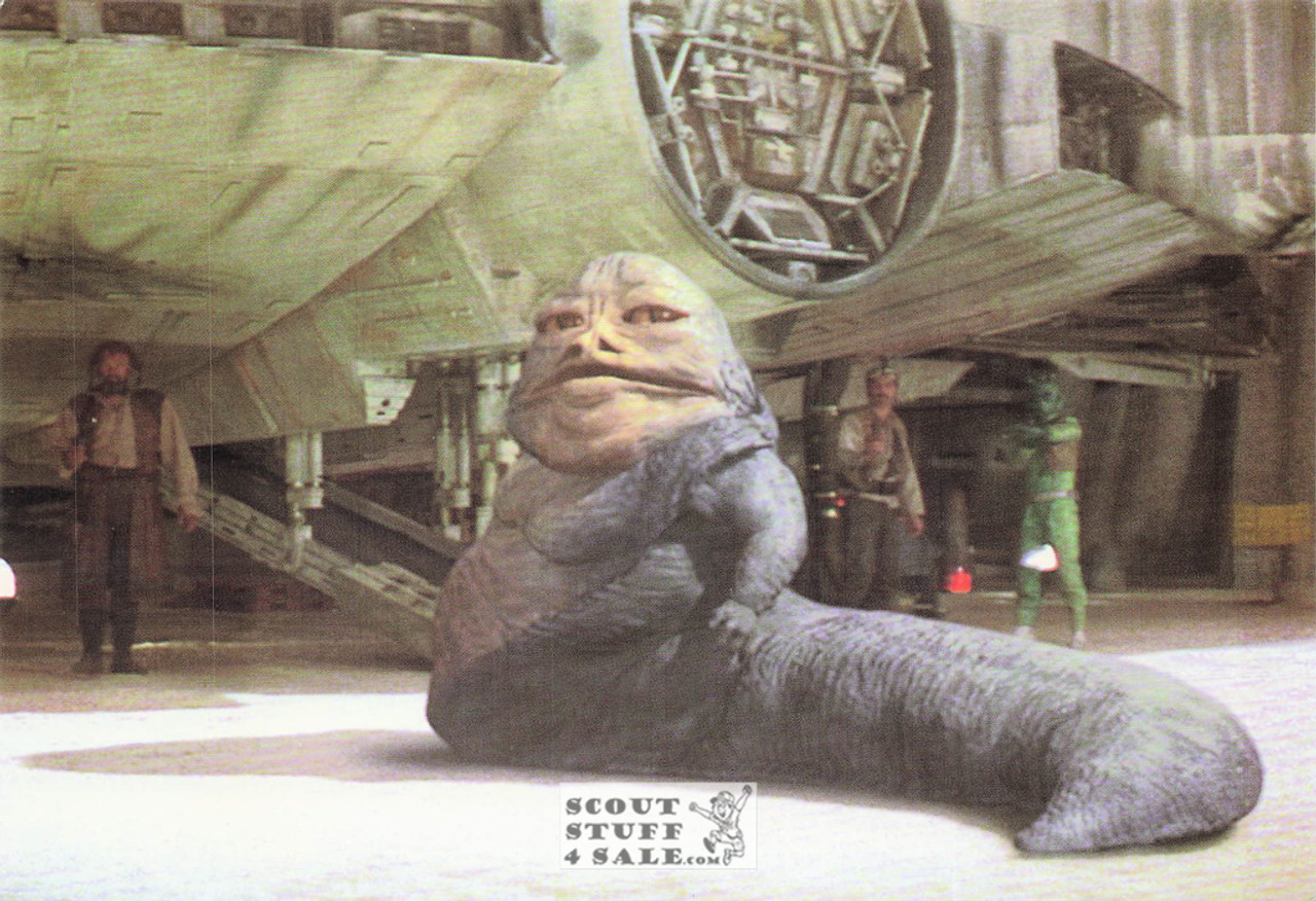 Star Wars Postcard, Jabba The Hutt, by Classico San Francisco #105-509