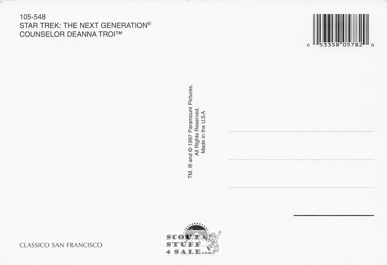 Star Trek Next Generation Postcard by Classico San Francisco #105-548