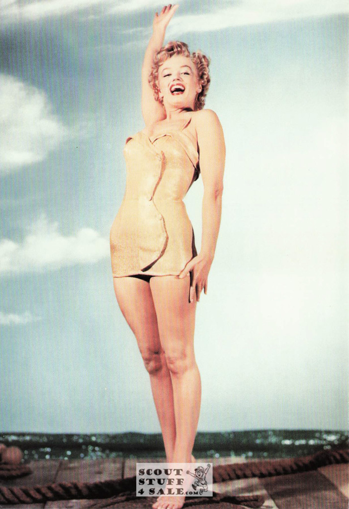 Marilyn Monroe Postcard by Classico San Francisco #105-586