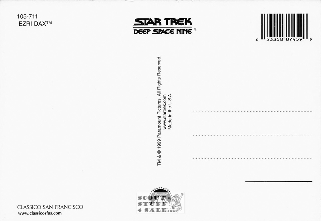 Star Trek Deep Space NinePostcard by Classico San Francisco #105-711