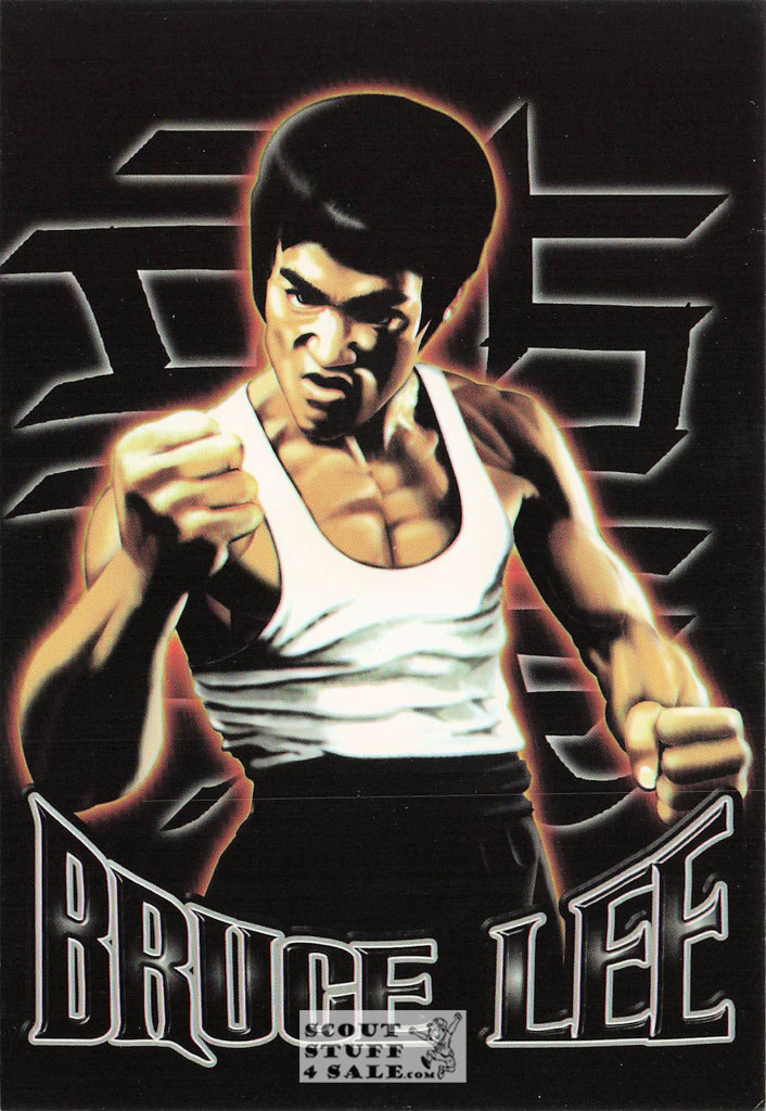 Bruce Lee Postcard by Classico San Francisco #105-736