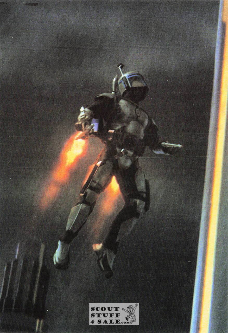 Star Wars Attack of the Clones Postcard, Jengo Fett,  by Classico SF #106-088