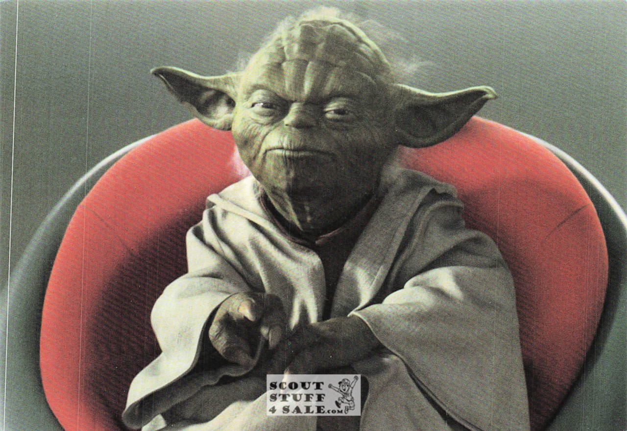 Star Wars Attack of the Clones Postcard, Yoda, by Classico SF #106-096