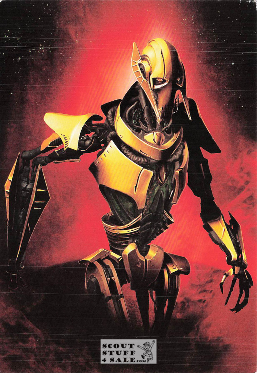 Star Wars Revenge of the Sith Postcard, General Greivous, Classico SF #106-119