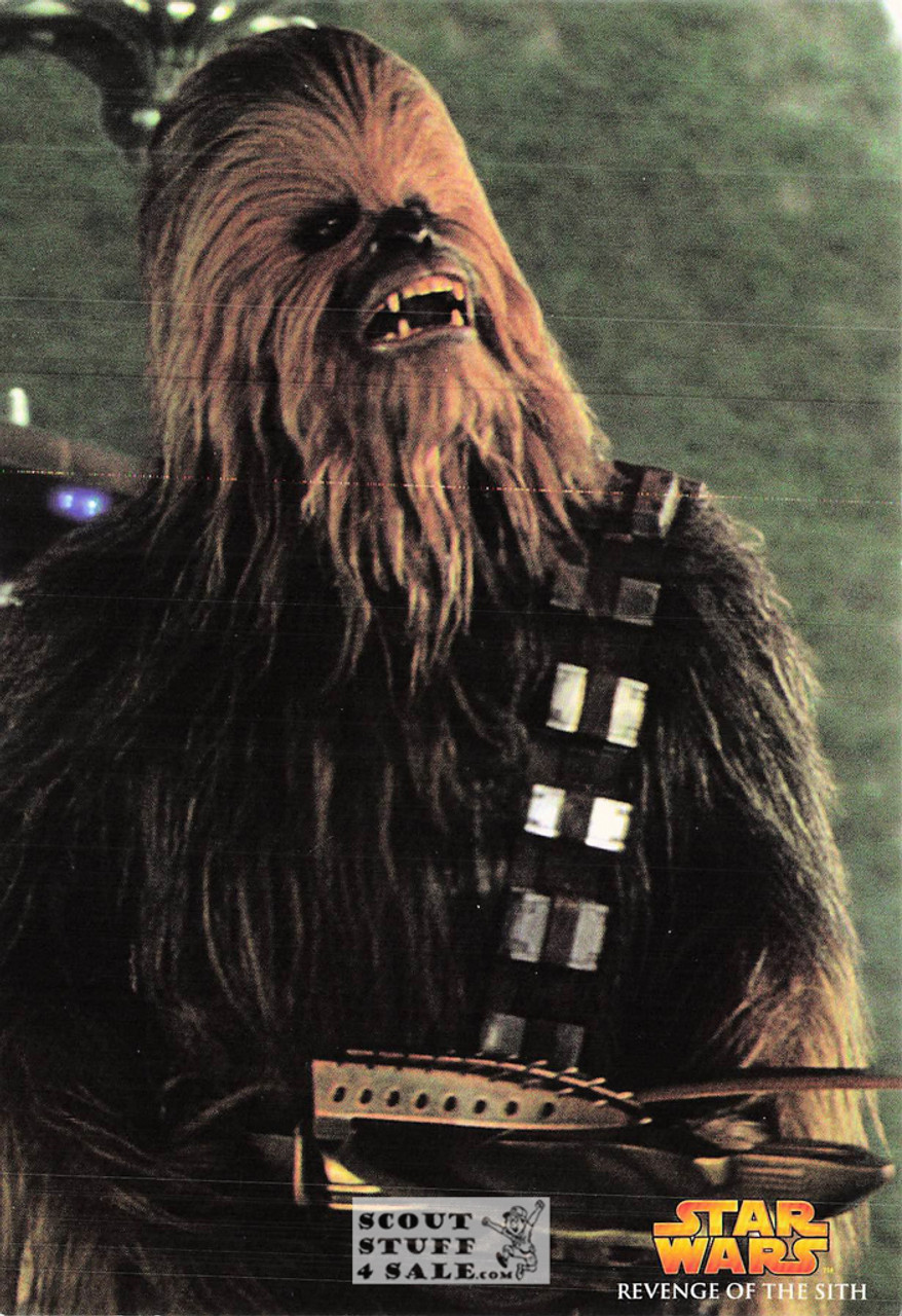 Star Wars Revenge of the Sith Postcard, Chewbacca, by Classico SF #106-127