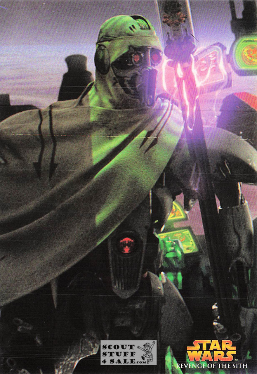 Star Wars Revenge of Sith Postcard, General Greivous Guard, Classico #106-141