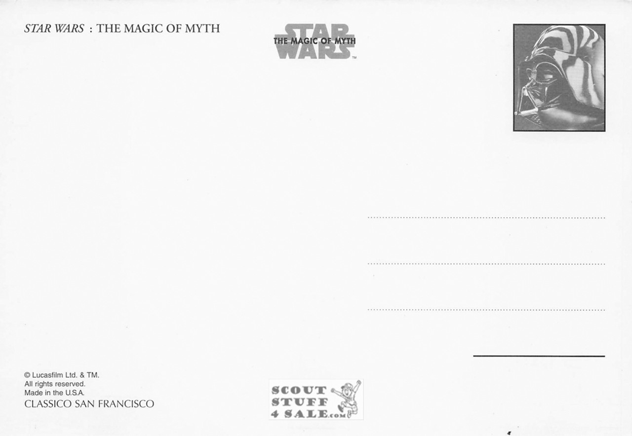 Star Wars The Magic of Myth Postcard by Classico San Francisco #106-144