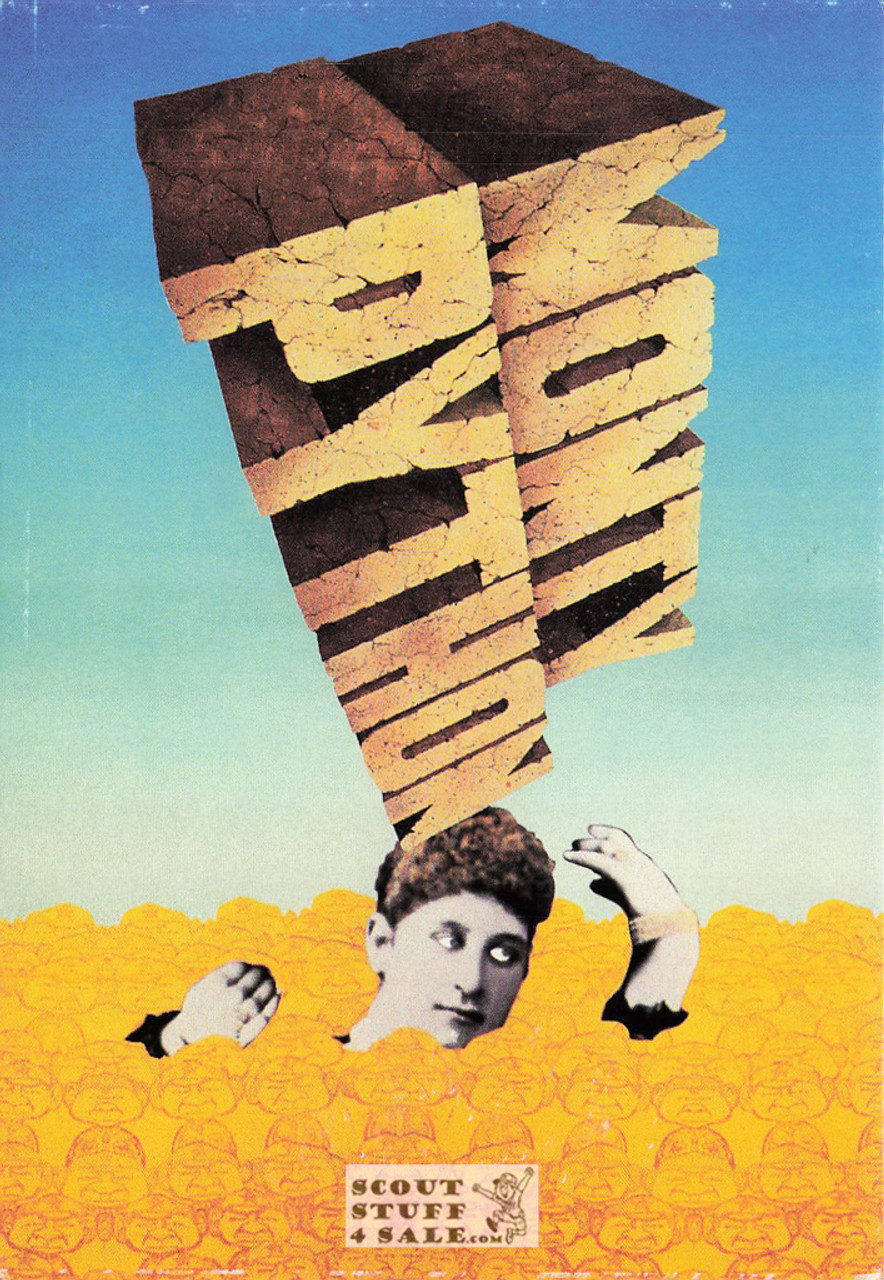 Monty Python's Flying Circus Postcard by Classico San Francisco #108-025