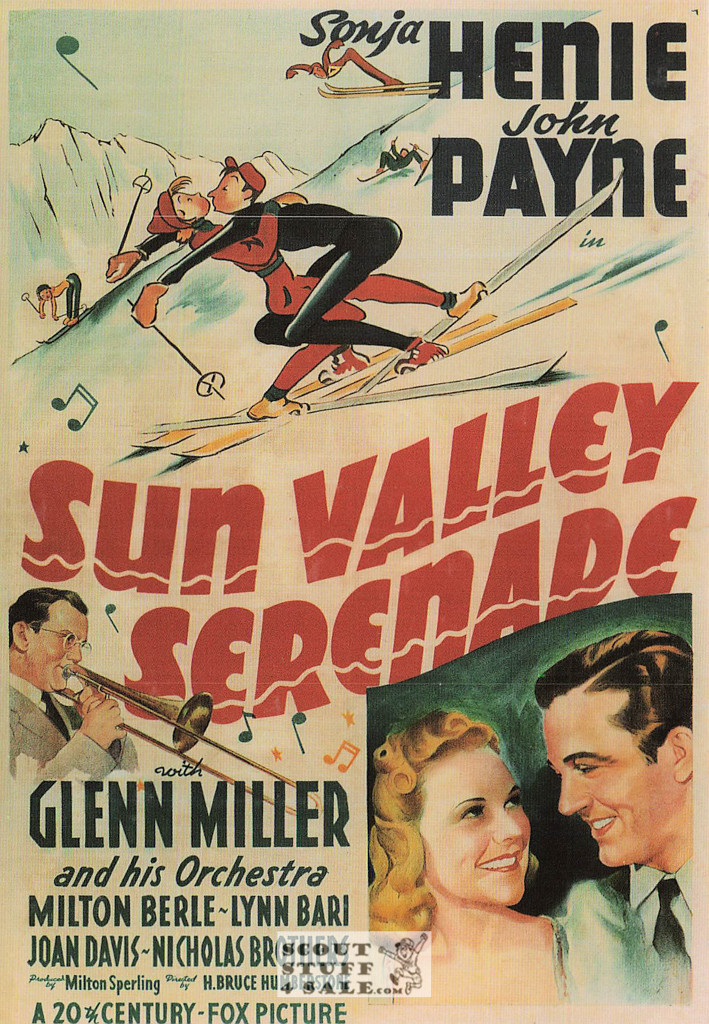Sun Valley Serenade Movie Postcard by Classico San Francisco #110-022