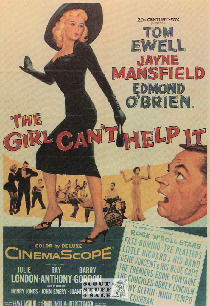 The Girl Can't Help it Movie Postcard by Classico San Francisco #110-026