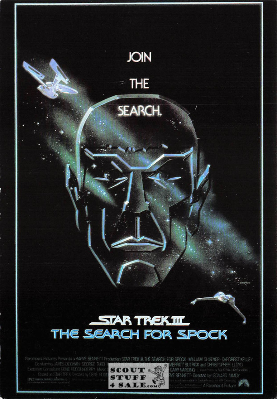 Star Trek Search for Spock Movie Postcard by Classico San Francisco #110-114