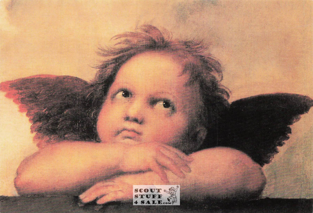 Sistine Madonna by Raphael Painting Postcard by Classico SF #115-046