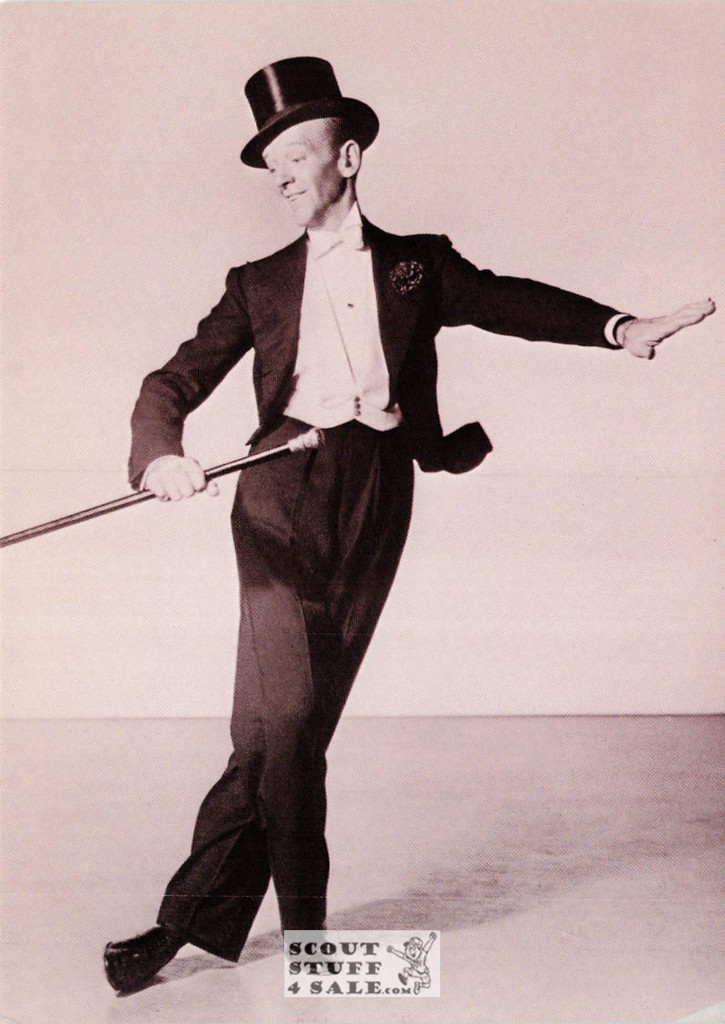 Fred Astaire Sepia Postcard by Classico SF/Ludlow #136-009