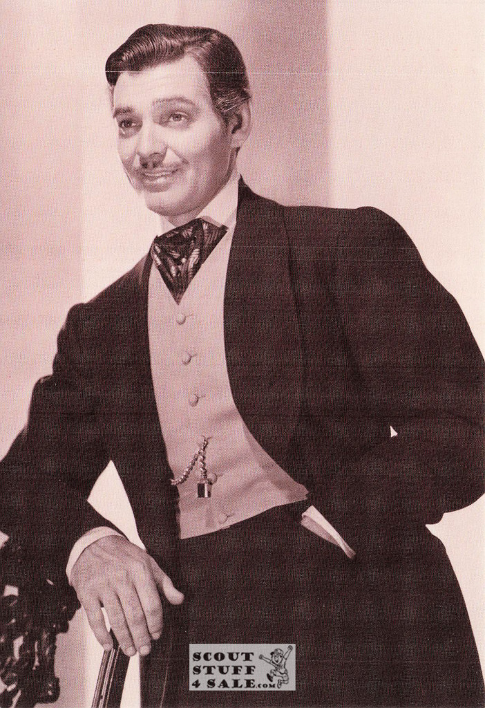 Clark Gable Sepia Postcard by Classico SF/Ludlow #136-037