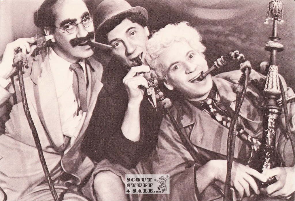 Marx Brothers Sepia Postcard by Classico SF/Ludlow #136-046