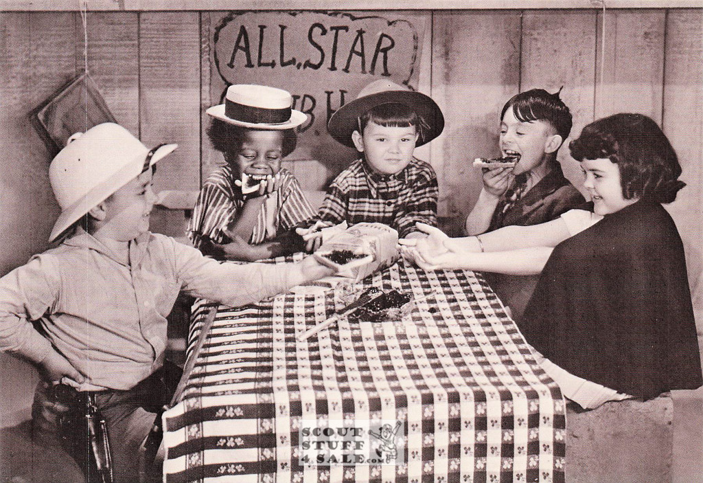 Our Gang Little Rascals Sepia Postcard Classico SF/Ludlow #136-050