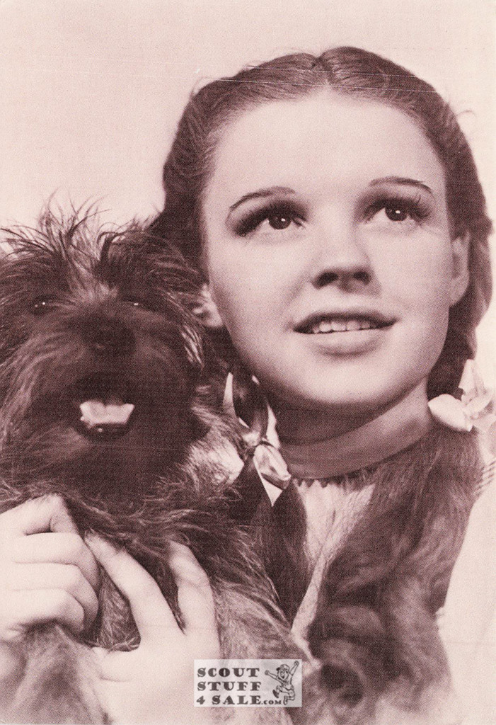 The Wizard of Oz Judy Garland Sepia Postcard by Classico SF/Ludlow #136-061