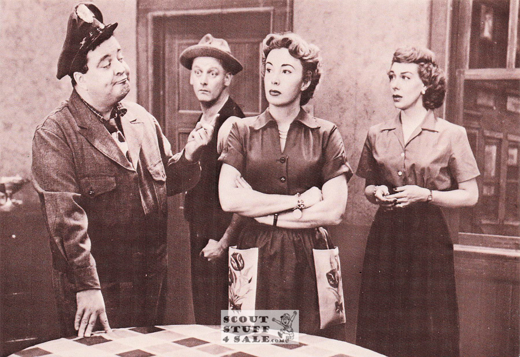 The Honeymooners Sepia Postcard by Classico SF/Ludlow #136-075 / FC75