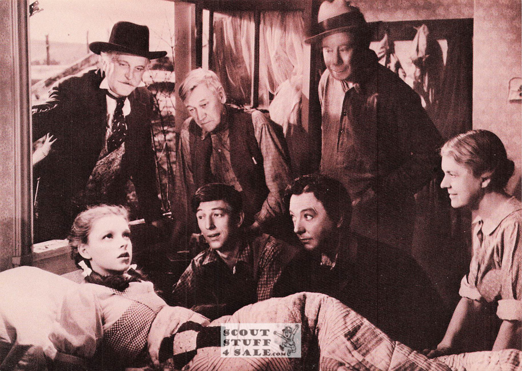 The Wizard of Oz Sepia Postcard by Classico SF/Ludlow #136-104