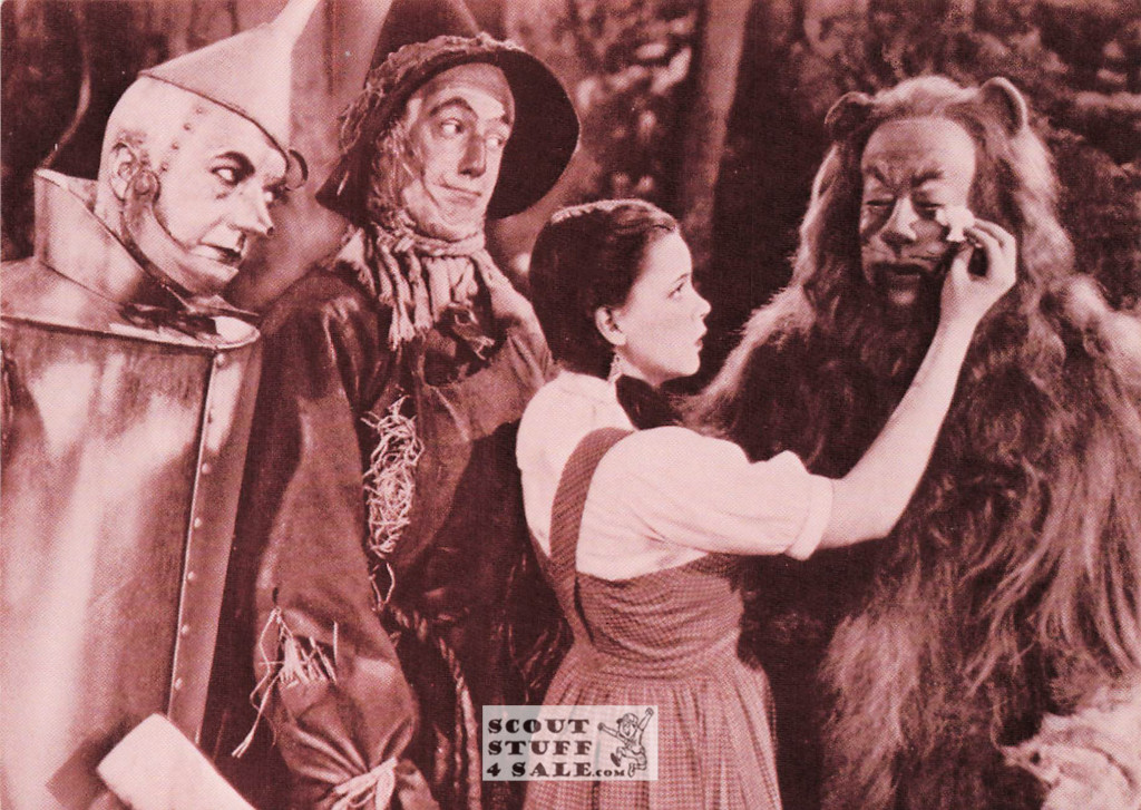 The Wizard of Oz Sepia Postcard by Classico SF/Ludlow #136-120
