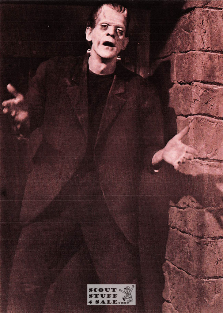 Frankenstein Sepia Postcard by Classico SF/Ludlow #136-164