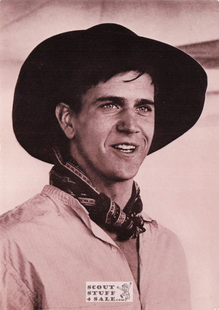 Mel Gibson Sepia Postcard by Foto Parjetas #136-169 / FC169