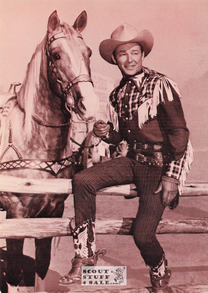Roy Rogers & Trigger Sepia Postcard by Classico SF/Ludlow #136-200