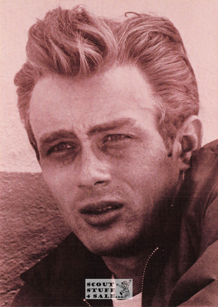 James Dean Sepia Postcard by Classico SF/Ludlow #136-211