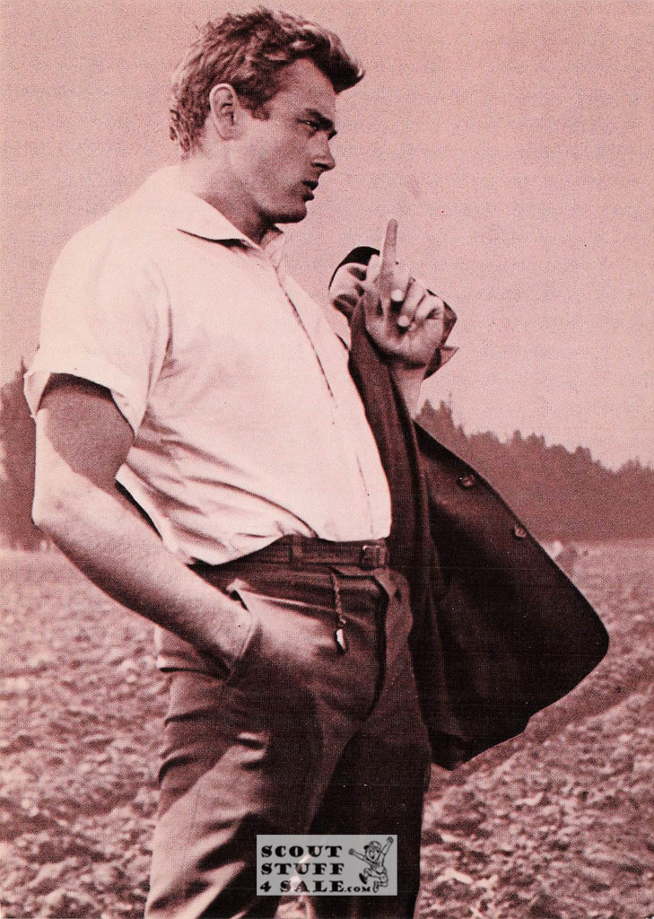 James Dean Sepia Postcard by Classico SF/Ludlow #136-214 / FC214