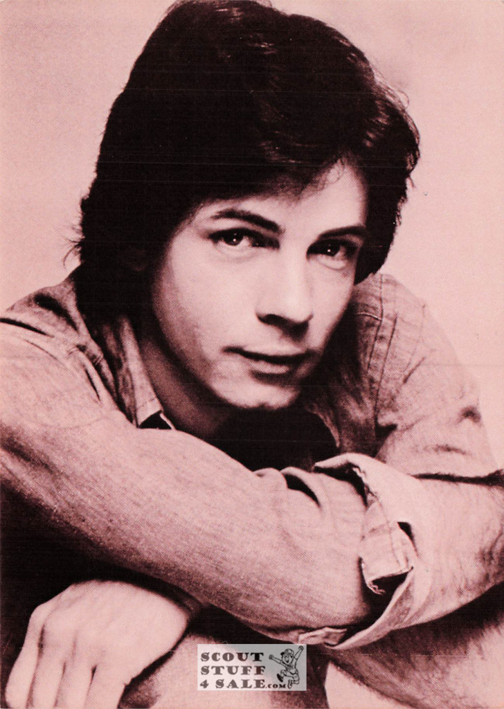 Rick Springfield Sepia Postcard by Foto Parjetas #136-222 / FC222