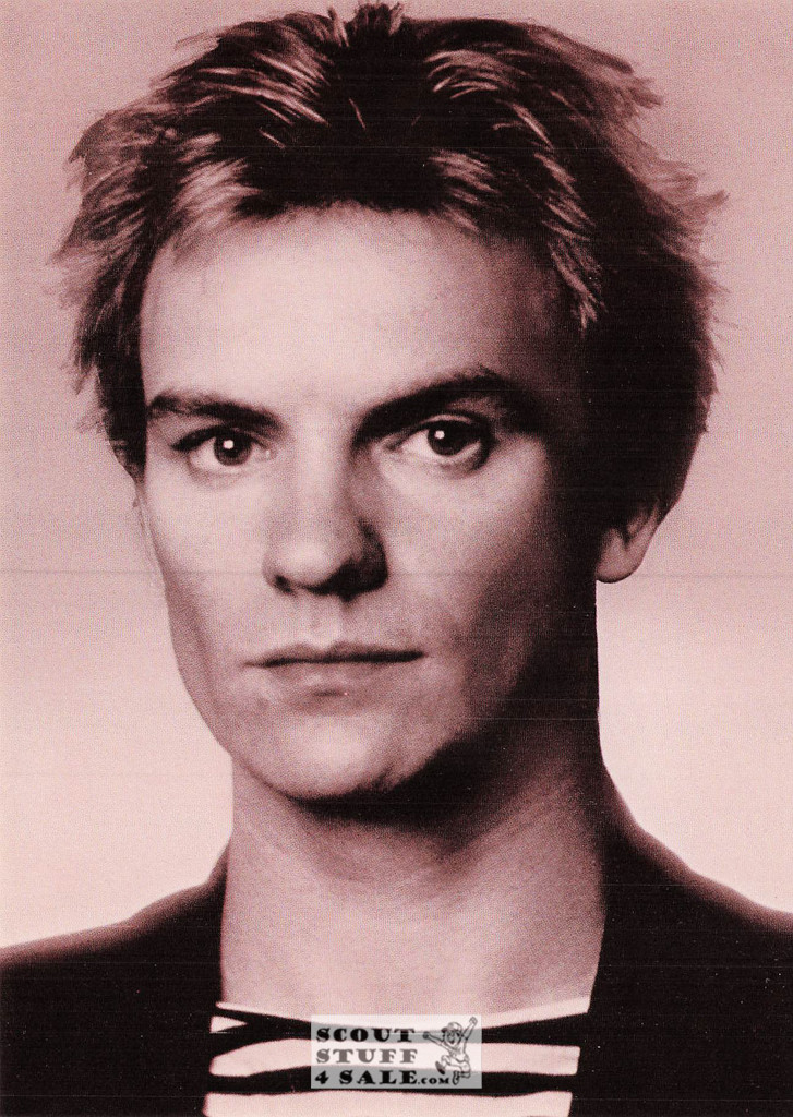 Sting Sepia Postcard by Foto Parjetas #136-236 / FC236