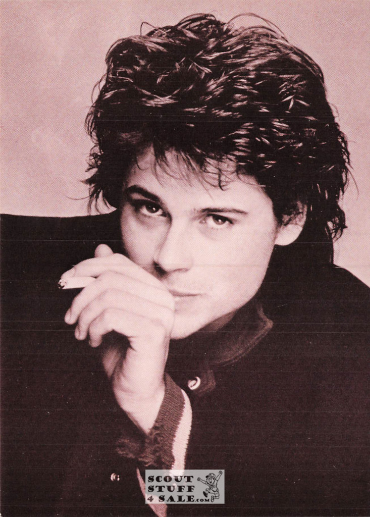 Rob Lowe Sepia Postcard by Foto Parjetas #136-240 / FC240